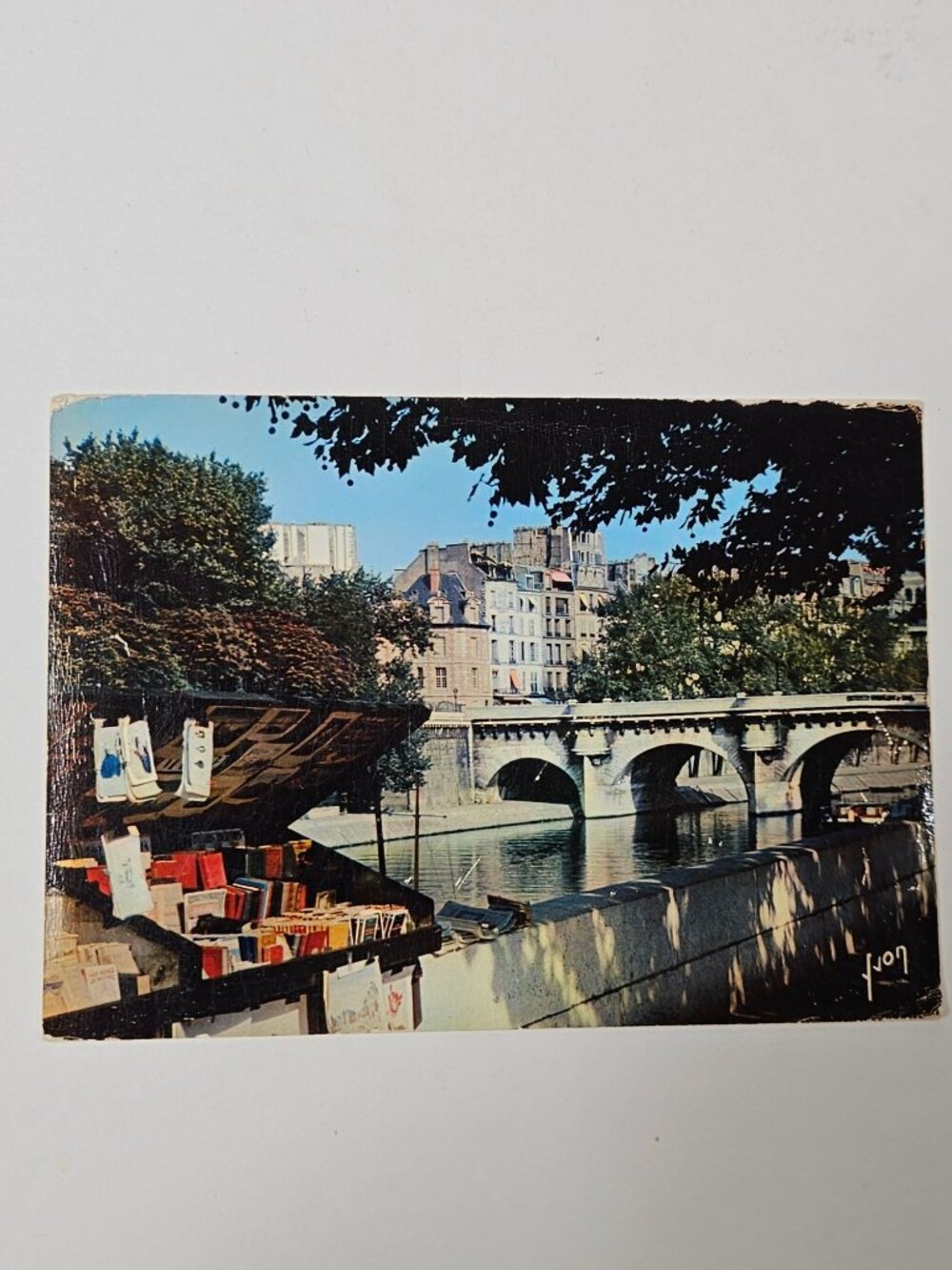 Colors and Light of France Paris Postcard
